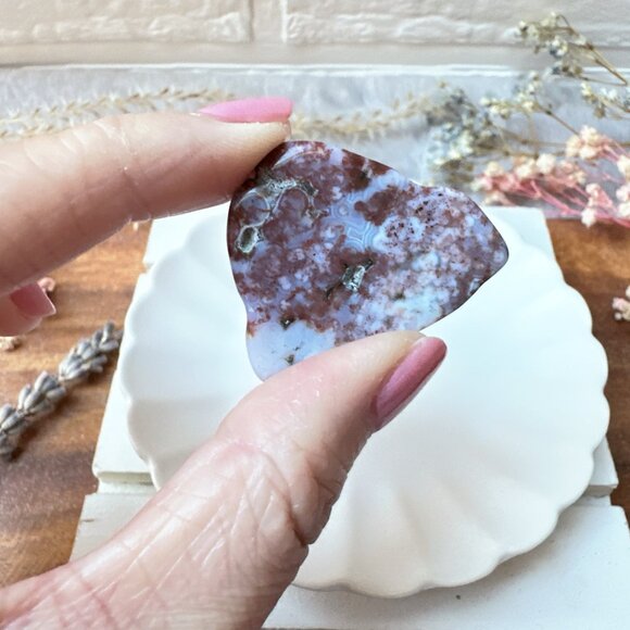 Set of 6 Ocean Jasper Tumbles - Picture 9 of 11